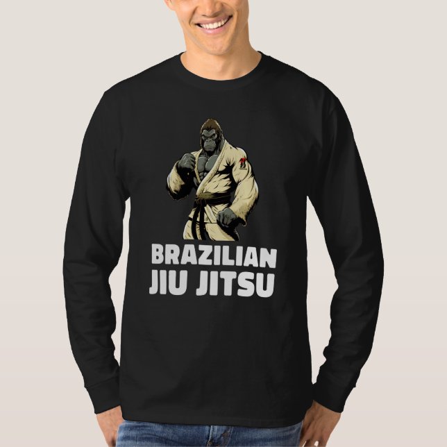 Gorilla Brazilian Jiu Jitsu and Grappling  1 T-Shirt (Vorderseite)