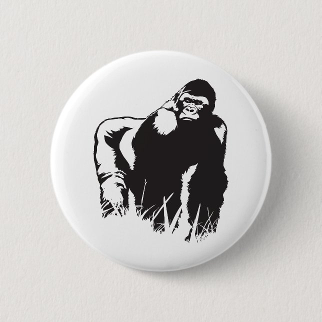 Gorilla Button (Vorderseite)
