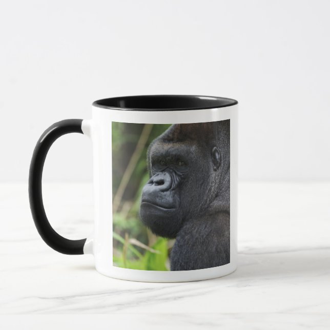 Gorilla Captive Tasse (Links)