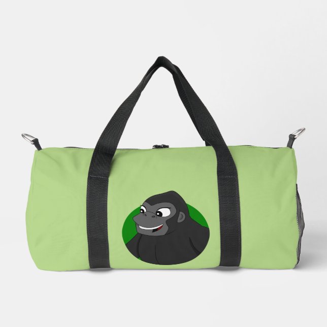 Gorilla Cartoon  Duffle Bag (Vorderseite)