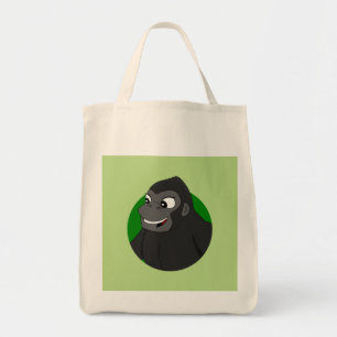 Gorilla Cartoon Tote Bag Tragetasche