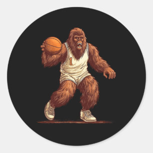 Gorilla Club Basketball Festival - Martha Argerich Runder Aufkleber