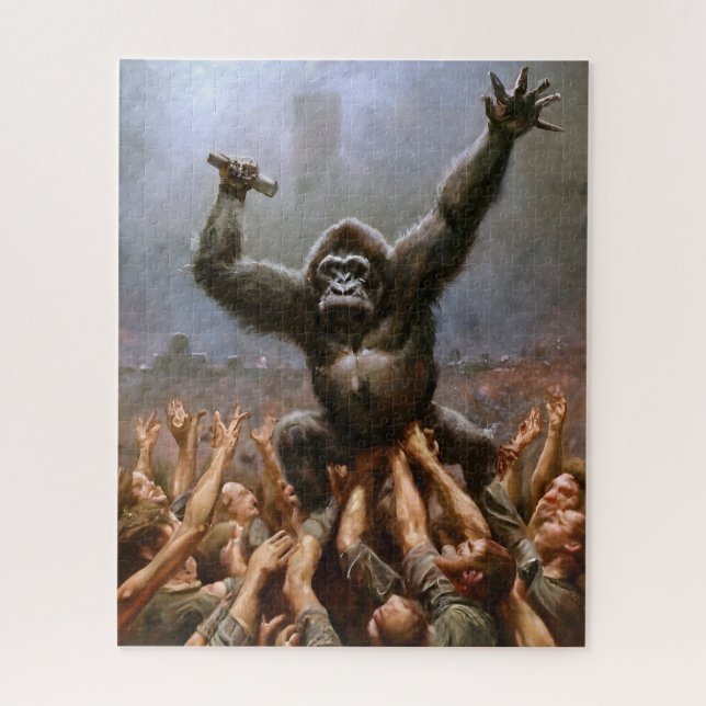 Gorilla Crowsurfing Puzzle (Vertikal)