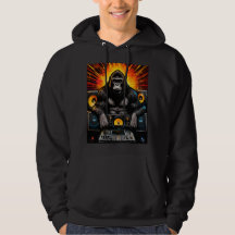 Gorilla DJ Boombox Explosive Kunst