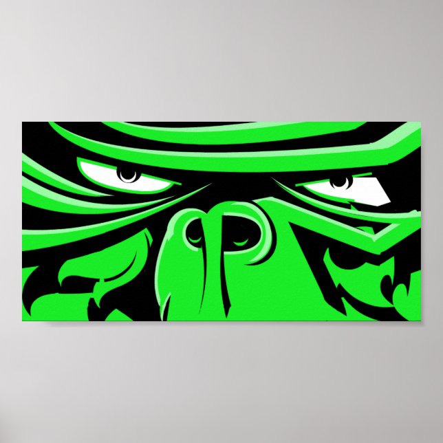 Gorilla Eyez Poster (Vorne)