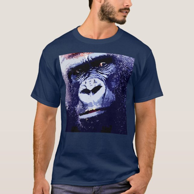 Gorilla Face T - Shirt (Vorderseite)
