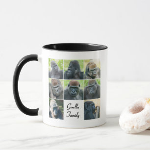 Gorilla-Familie Tasse