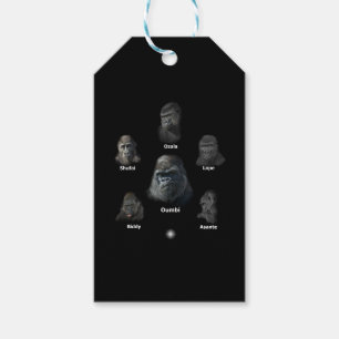 Gorilla Family Geschenkanhänger
