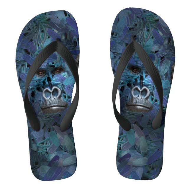 Gorilla Find me Serie Men Blue Flip Flops (Fußbett)