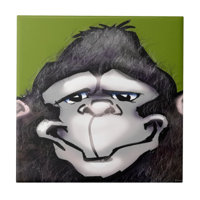 Gorilla Fliese (Vorderseite)