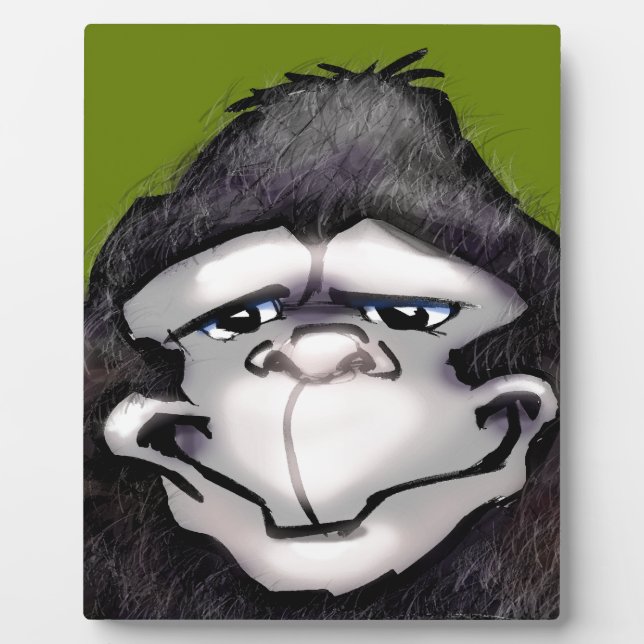 Gorilla Fotoplatte (Vorderseite)