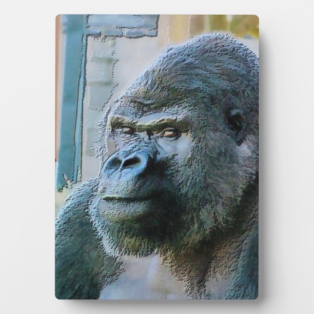 GORILLA FOTOPLATTE (Vorderseite)