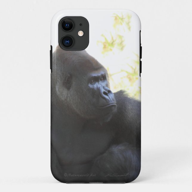 Gorilla Gaze iPhone5 Fall Case-Mate iPhone Hülle (Rückseite)