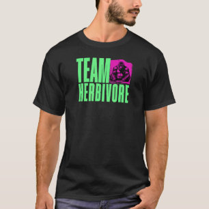 Gorilla Green, Team Herbivore - Vegane Stärke T-Shirt