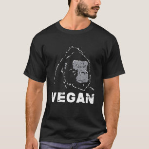 Gorilla Herbivore Männer Vegan Workout Ja ich beko T-Shirt