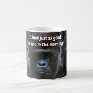 GORILLA ICH SEHE GUTE TASSE AUS