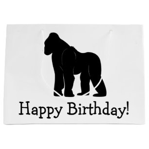 Gorilla-iHappy Geburtstag Große Geschenktüte