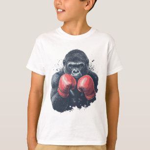 Gorilla in Boxhandschuhen - Boxtraining  T-Shirt
