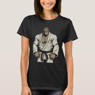 Gorilla in Keikogi - Japanisch Karateka T-Shirt