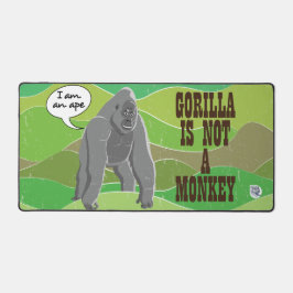 Gorilla ist kein Affe Schreibtischunterlage