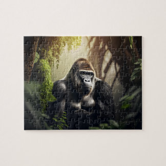 Gorilla Jigsaw Puzzle - Dschungel