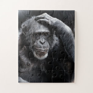 GORILLA JIGSAW PUZZZLE PUZZLE