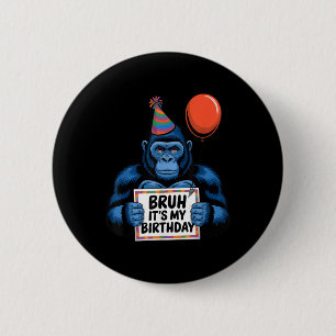 Gorilla Jungle meinte Geburtstagsparty Bruh's My B Button