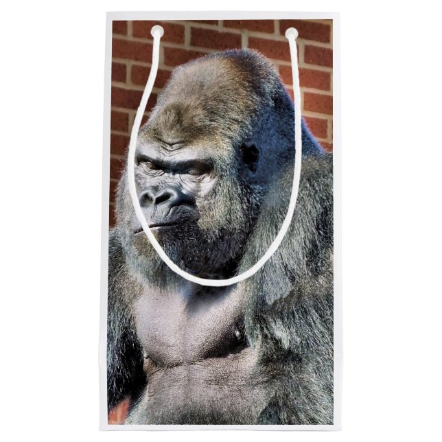 GORILLA KLEINE GESCHENKTÜTE (Vorderseite)