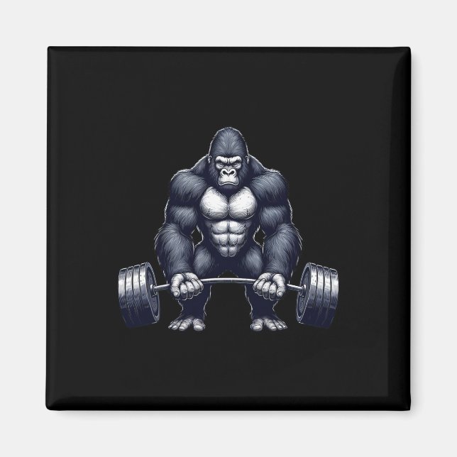 Gorilla-Krafttraining Fitnessstudio Training Bodyb Magnet (Vorne)