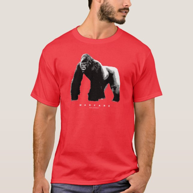 Gorilla-Kriegsführung T-Shirt (Vorderseite)