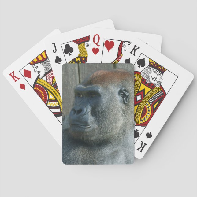 Gorilla Lope Spielkarten (Rückseite)