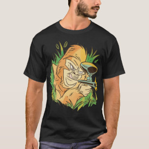 Gorilla mit Paintball Gun Funny Animal T-Shirt