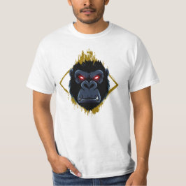 Gorilla mit roten Augen T-Shirt