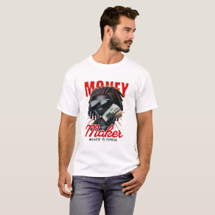 Gorilla Money Maker Grafik T-Shirt - Alpha Mindset