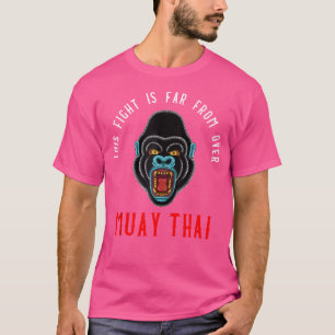 Gorilla Muay Thai Boxing und Kickboxing T-Shirt
