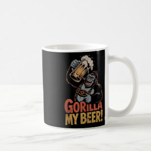 Gorilla My Beer Funny Ape Stein Party Tiertank Kaffeetasse