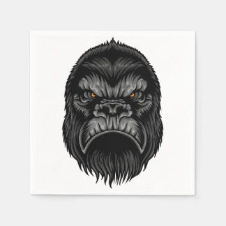 Gorilla Napkins - Illustriertes Party Serviette