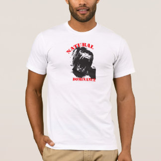 Gorilla-natürliche Herrschaft T-Shirt