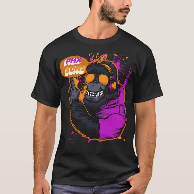 Gorilla Phx Suns T-Shirt (Vorderseite)