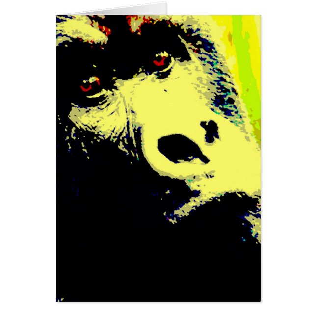 Gorilla Pop Art (Vorne)