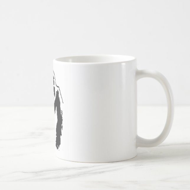 Gorilla Pop Art Kaffeetasse (Rechts)