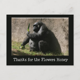 Gorilla Postcard Postkarte