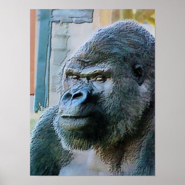 GORILLA POSTER (Vorne)