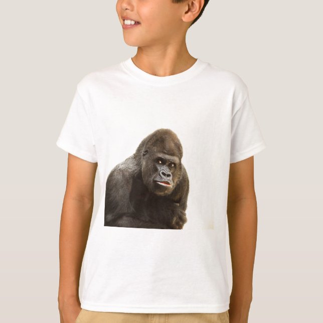 Gorilla Pout T-Shirt (Vorderseite)