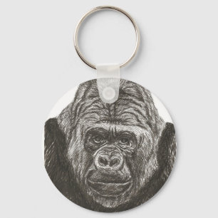 Gorilla-Schlüsselanhänger Schlüsselanhänger