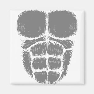 Gorilla-Sechspack Magnet
