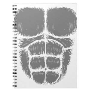 Gorilla-Sechspack Notizblock