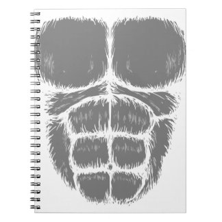 Gorilla-Sechspack Notizblock
