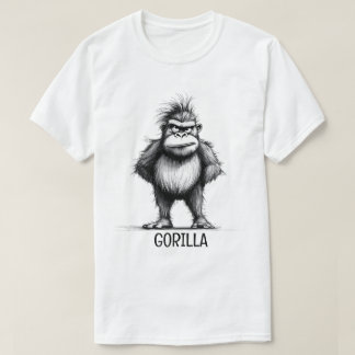 Gorilla-Skizze T-Shirt