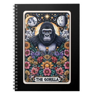Gorilla Spirit Tarot Card Notebook Notizblock